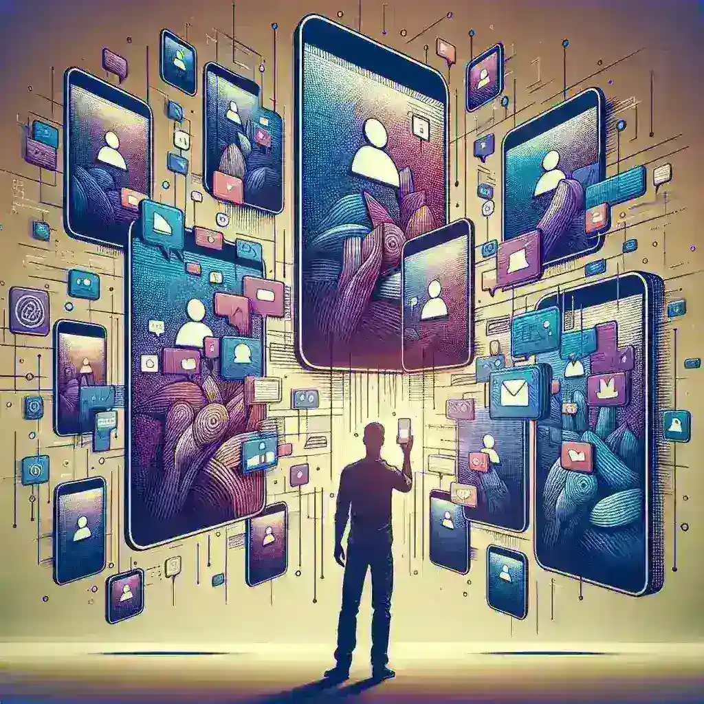 "Person using a smartphone to view Instagram stories, illustrating the concept of Instagram Story Viewer and its features in a comprehensive guide."